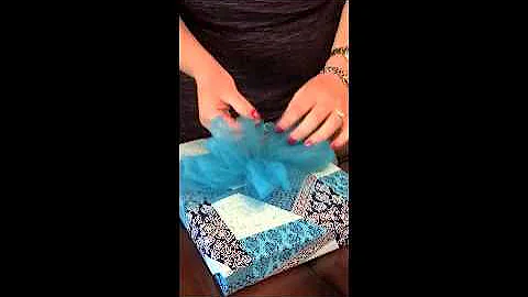How to Make a Simple Tulle Bow