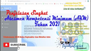 Penjelasan Singkat Akm 2021 infrastrutur Aplikasitopologypersiapan Dan Jadwal Pelaksanaan