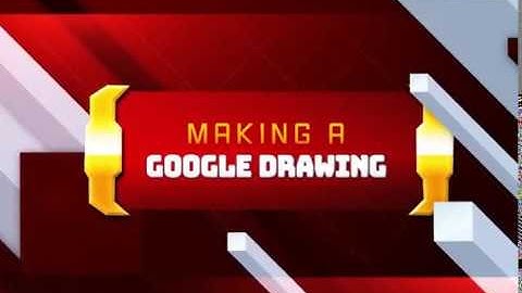 Using Google Drawings For Students