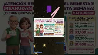 📌🎯Comienzan nuevos pagos para beneficiarios de los Programas del Bienestar a partir del 11 de mayo