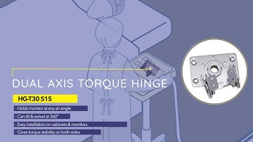 Dual Axis Torque Hinge HG-T30 S15