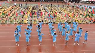 小蘋果-青溪國中45屆4班 運動會進場