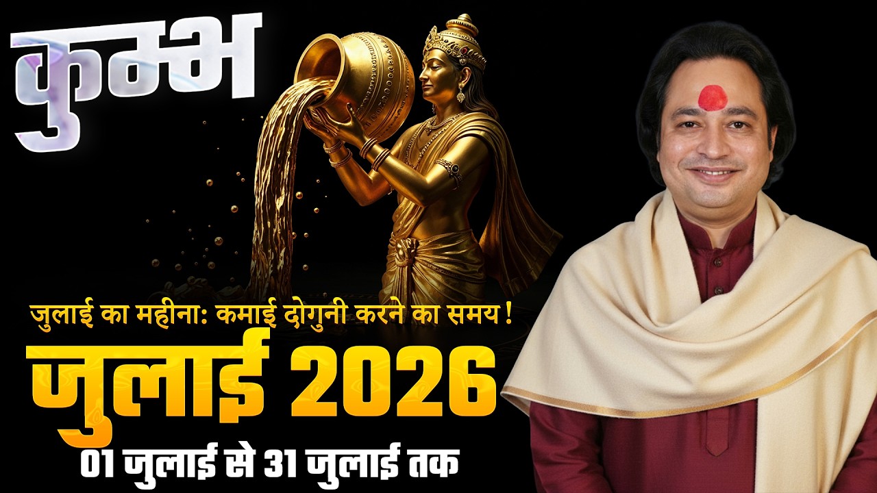 Kumbh Rashi (Aquarius) – Kumbh Rashi July Rashifal 2026