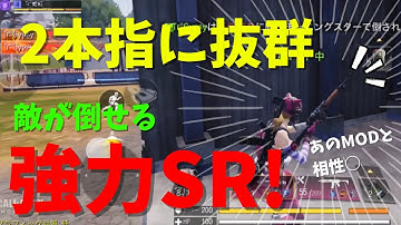 2本指でも扱える強力SR！あのMODと相性抜群で使いやすい！【CoD モバイル】