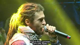 10.000 Hungarians chant Free Palestine with G Ras @ Rendszerbontó Nagykoncert, Budapest 10.04.2026.