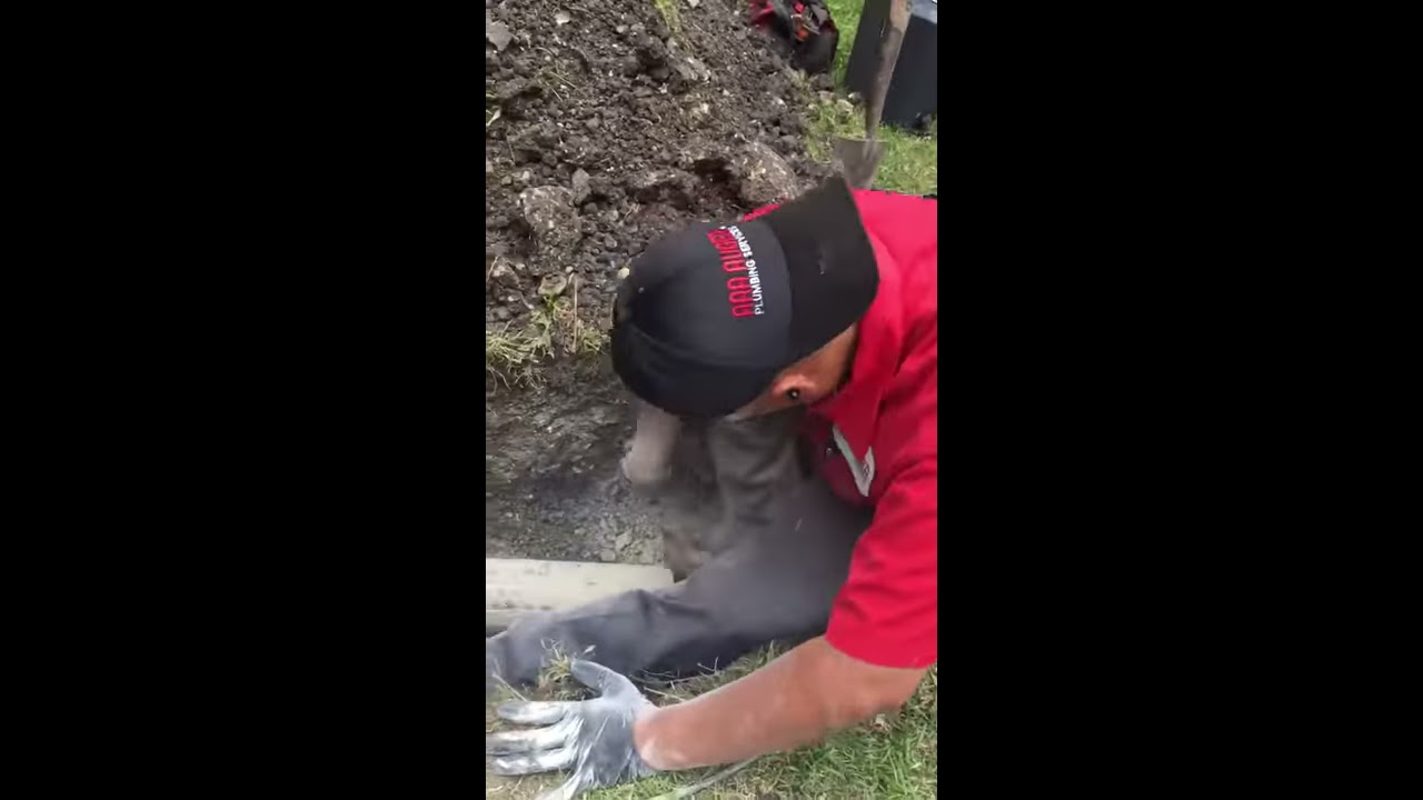 Repairing A Concrete Sewer Line