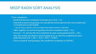 Algorithms Module 1 Sorting Algorithms Part 11 (Radix Sort 2)