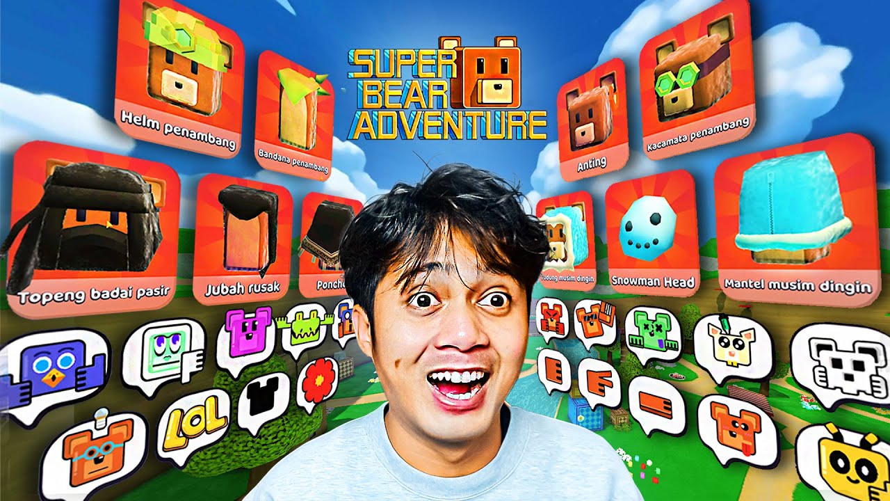 CARI CHEST TERBARU DAN KE BAWAH TANAH!【 Super Bear Adventure 】