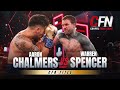 Aaron chalmers vs warren spencer full fight  crypto fight night 3