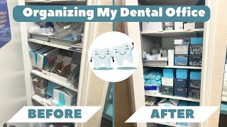 Organizing My Dental Office |  Dental Hygienist Organizing