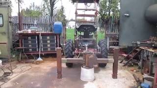 My hm minitractor (device under construction) video