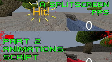 How to make a splitscreen game in blender game engine part 2