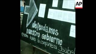 SYND 8 8 74 ANTI GOVERNMENT SENTIMENT IN ARGENTINA