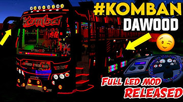 download KOMBAN DAWOOD ZEDONE BUS MOD for bus simulator indonesia | BUSSID v3.7.1|#bussidmods