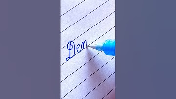 Dennis   || Comment your name..|| #viral  #cursive #cursive-handwriting #shorts