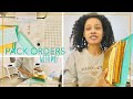 Pack Orders With Me | How I Process, Pack, and Ship Orders | Stationery Business Packaging