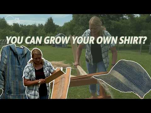 Flax Fiber Craft: Grow Your Own Shirt