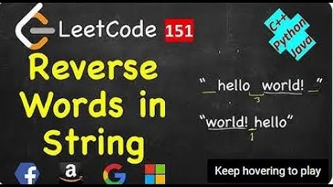 Reverse the words in a String using Lambda expression/Java Interview Question/ Stream API/ forEach()