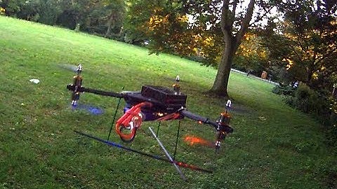 multiwii mini Y6 hexacopter after PID Tuning
