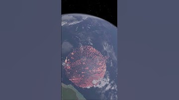 Apophis Collision With Earth 20 km/s 💥