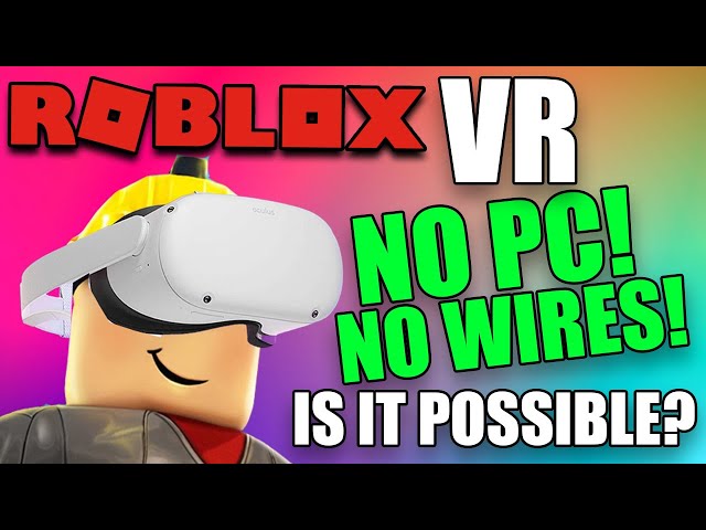 How To Play Roblox VR WITHOUT VR!! *FREE*