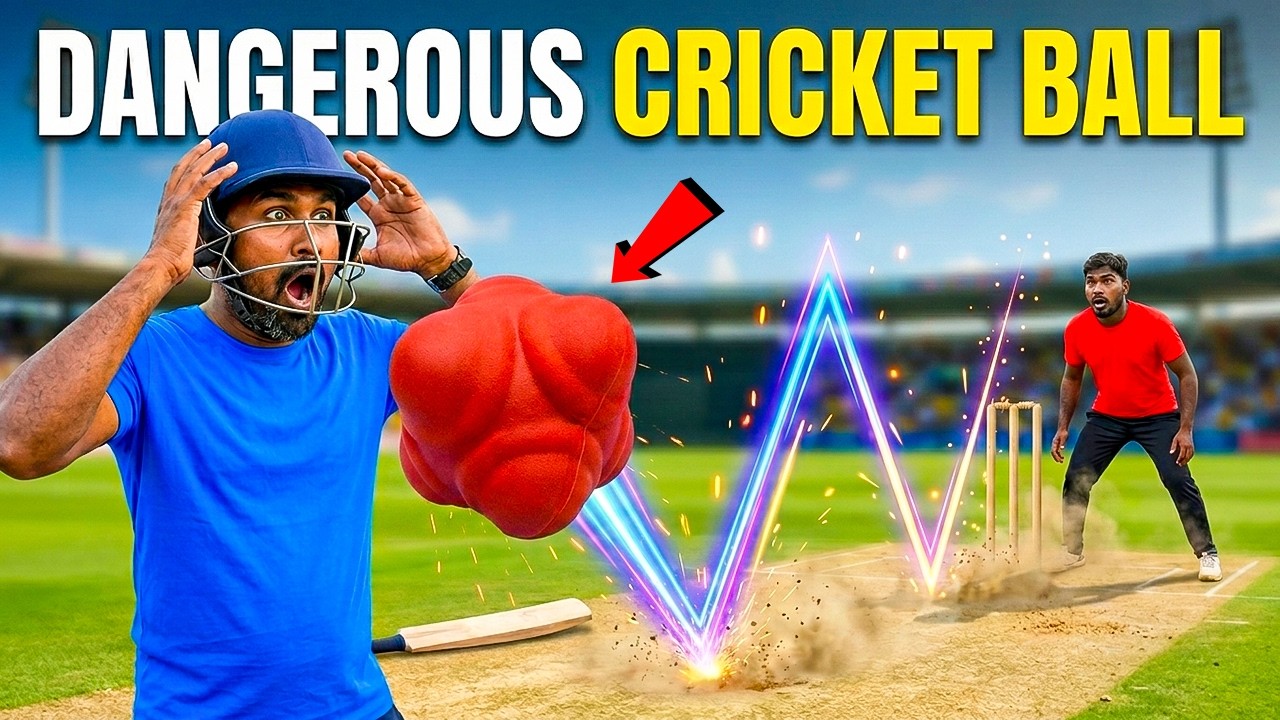 Never Play Cricket With THIS Ball... (Big Mistake) | Mad Brothers