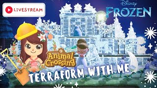 Island Updates and Terraforming my Winter Island! - Animal Crossing New Horizons @mayvera-nook