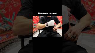 Hand wrap tutorial #boxing #hand #wrap #howto #turorial #boxer #fyp