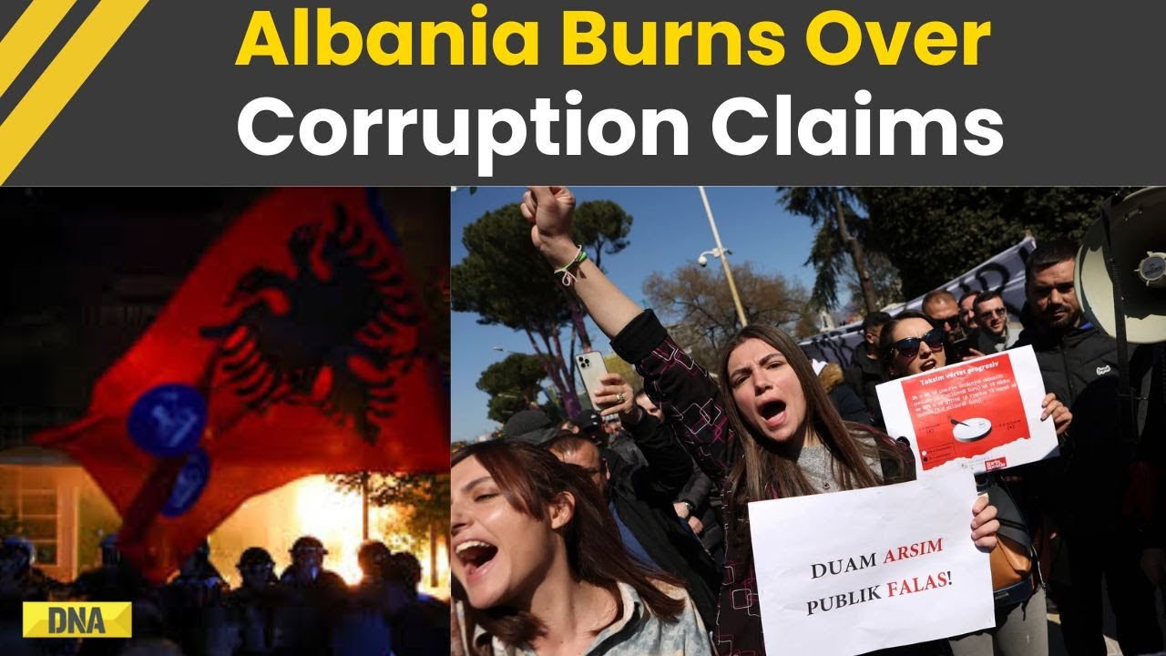 Albania Protest: Tirana Protests Explode As Deputy PM Indicted Over Massive  Corruption Scandal