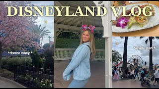 DISNEYLAND VLOG *dance comp, inside park* ✨