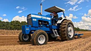 OLD Tractors Plowing