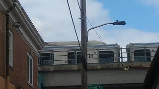 Septa Metro Adtranz M-4 6-Car Heading To Arrott T.c. L Market-Frankford Line