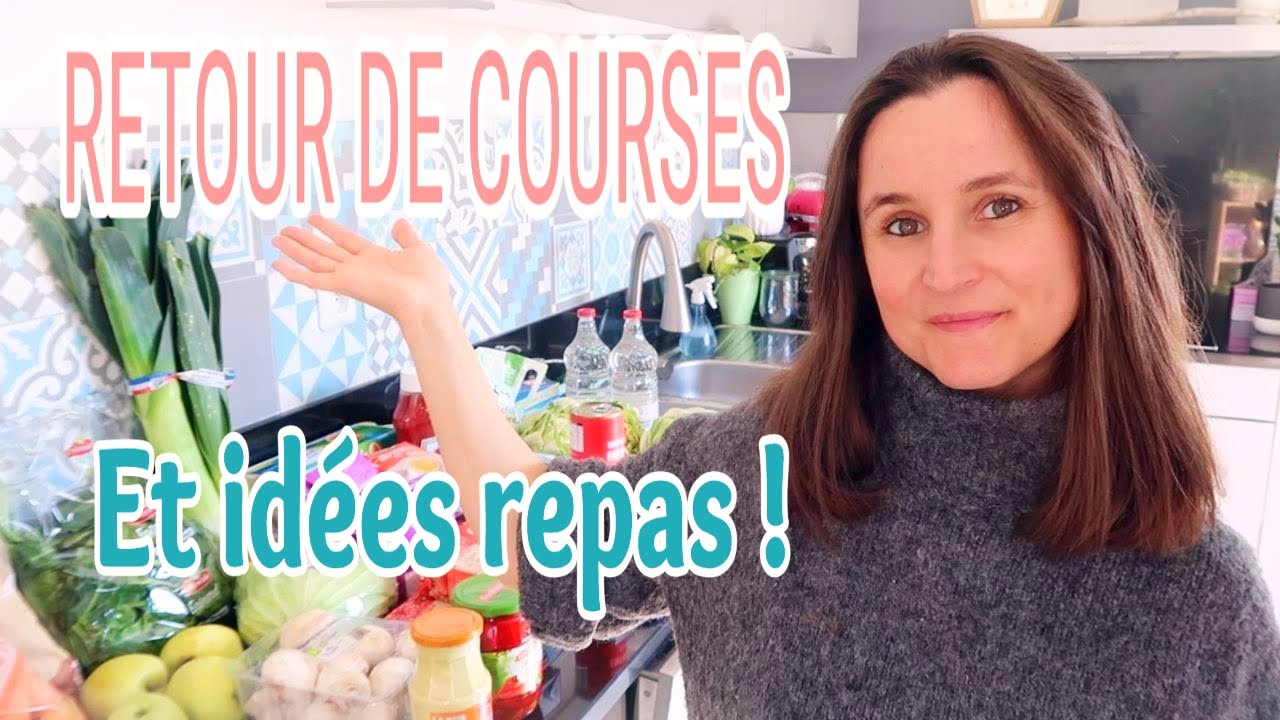 RETOUR DE COURSES LIDL ET UNE SEMAINE DE REPAS  (mars 2022) | LITTLE BENE