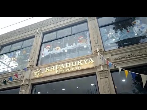 Azerbaycan Gence de Kapadokya Restoran (VLOG)