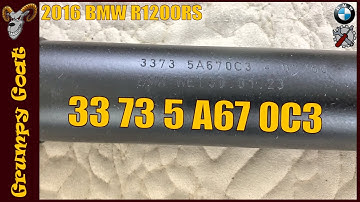 New RS Prop Shaft Part# 33 73 5 A67 0C3 - What is the difference? | 2016 BMW R1200RS