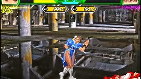[Capcom vs SNK W 2.8] Chun-Li vs Athena and Juni