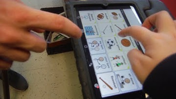 Practicing taking turns with proloquo2go