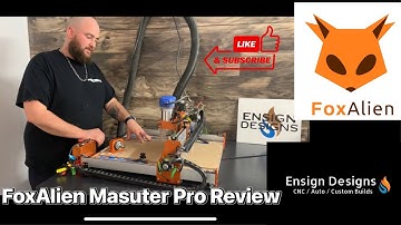 FoxAlien Masuter Pro CNC Router Review @foxalien_official #cnc #foxalien #woodworking