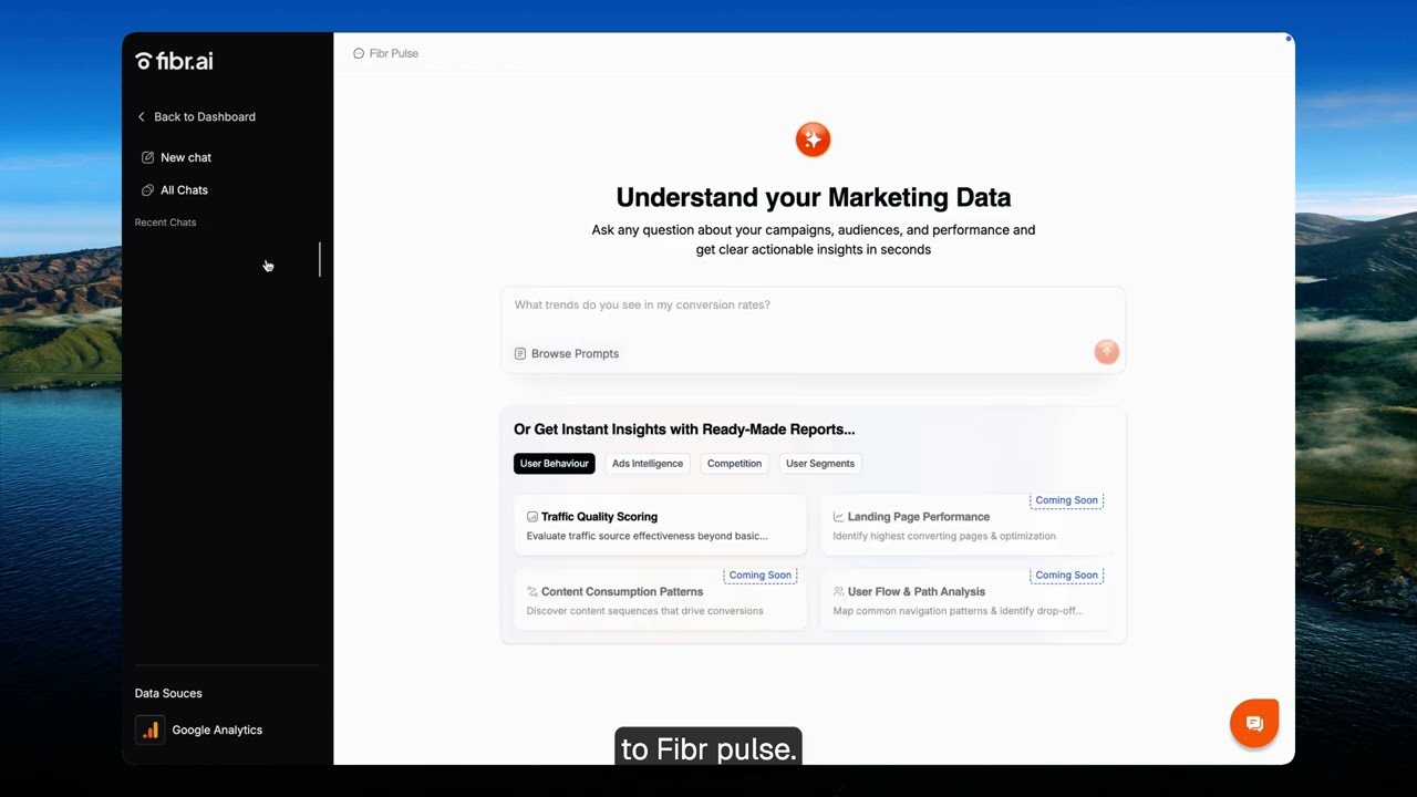 Introduction to Fibr Pulse AI Marketing Assistant
