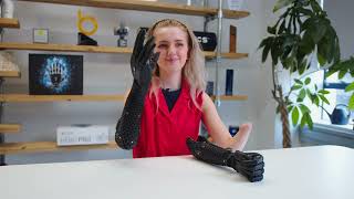 Turning bionic arm Hero PRO/ Hero RGD on/off