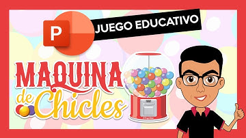 🟣🔵 Juego en PowerPoint | MAQUINA DE CHICLES 🟡🔴 | Juego Educativo en PowerPoint