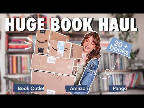 HUGE Book Haul 💸✨ 20+ books | Book Outlet SALE, Pango + Amazon thumbnail