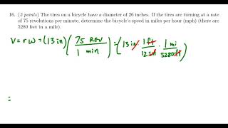 Math 1060, Final Exam - Question 16