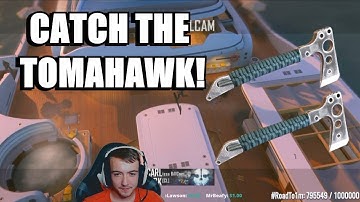 HE CAUGHT THE TOMAHAWK ACROSS THE MAP!