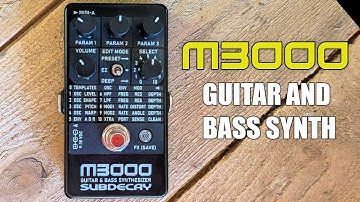 Subdecay M3000 - Guitar and Bass synthesizer