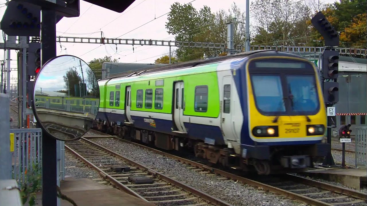Irish Rail DMU number 29107 - Clontarf Road Station