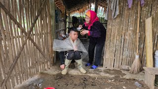 Orphan Boy - Digging jicama, harvesting the vegetable garden, the Old Lady cuts her hair short