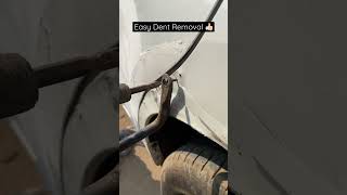 Desi Style Dent Removal 🤩|| How to remove small dents from car bodywork #shorts #car #ytshorts Resimi