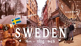 ₊˚✩Visiting friends in Sweden‧₊˚✩ // Uppsala and Stockholm