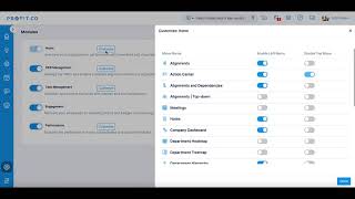 How to Customize Navigation Panels in Profit.co